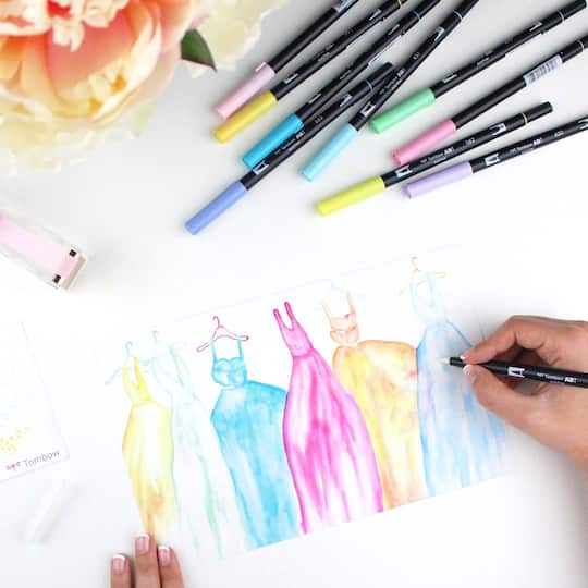 Tombow Pastel Dual Brush Pens